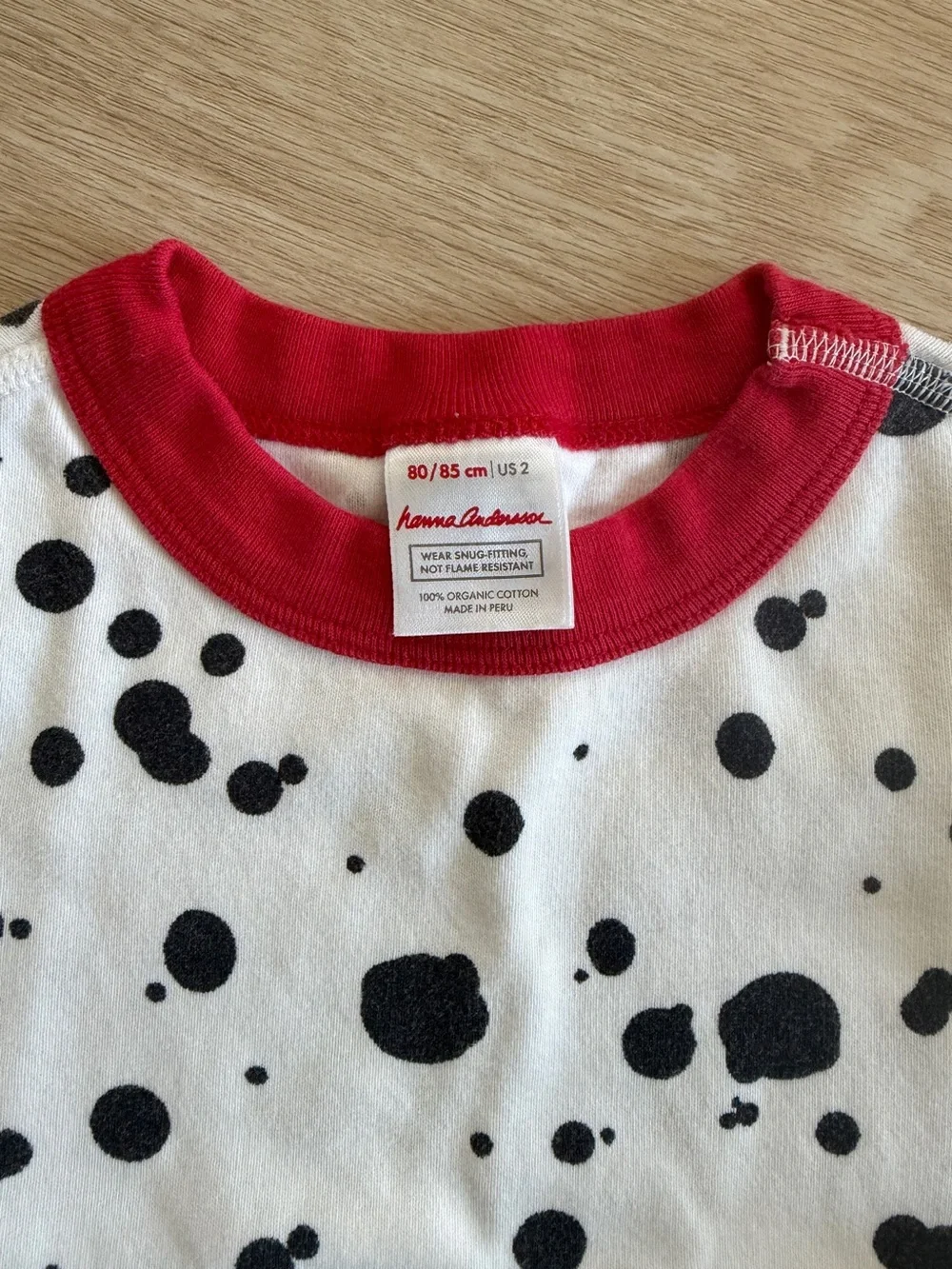 Hanna Andersson 101 Dalmatians Dog Spotted Kids PJ’s Pajamas- Sz 80 (US 2)